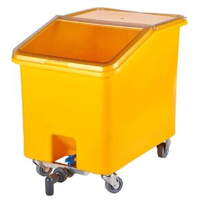 Cambro IBSD37229 Ingredient Bin 37 Gallons Slant Top Yellow Case of 1