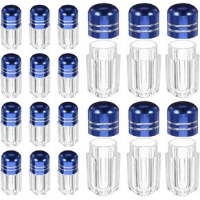 Healeved 20PCS Pill Bottles Empty Plastic Medicine Bottles with Caps Travel Pill Vials Mini Pill Container Pill Organizer Medicine Pill Bottles Travel Pill Bottle