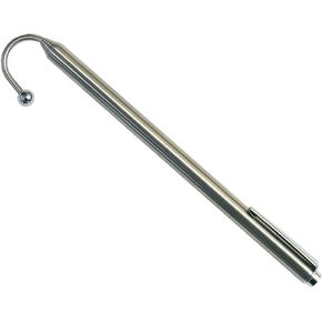 Greenlee FP3 3' Collapsible Wire Reacher Fish Pole with Storage Clip, Stainless Steel