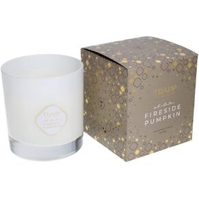 Trapp No. 94 - Fireside Pumpkin - 7 oz. Signature Candle - Aromatic Home Fragrance with Seasonal Scent of New England Pumpkin, Smoky Spices, & Smoldering Coals Notes - Petrolatum Wax