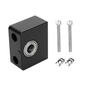 Z Leadscrew Top Mount Master Z Bearing Bracket Mount with Screw Z-Rod Bearing Holder Bearing Aluminum Alloy Accessory Small Portable for CR-10 Ender-3 / 3Pro 3D Printer