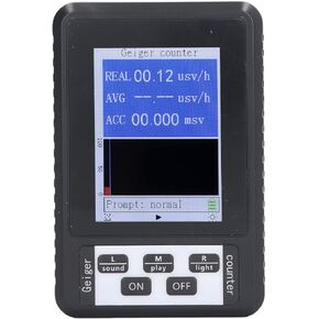 Dpofirs Mini Nuclear Radiation Detector for Home,Portable Handheld Geiger Counter with LCD Display,Upgrated Gamma X Ray Radiation Monitor Meter High Sensitivity
