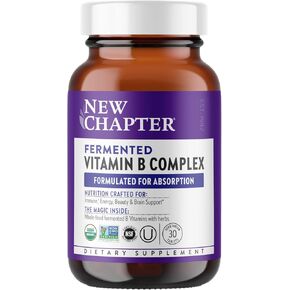 New Chapter Fermented vitamin b complex, 30 Count