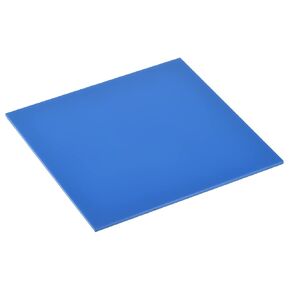 MECCANIXITY PMMA Acrylic Sheets Colored Non Transparent 6 x 6 Inch Light Blue for Glass, DIY, Painting, Art Craft