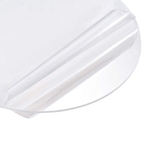 uxcell Acrylic Sheet Circle Round Disc,Clear,3mm Thick,5" Diameter,Acrylic Round Sheet(120mm)