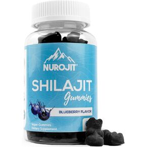 Blueberry Shilajit - 60 Vegan Gummies