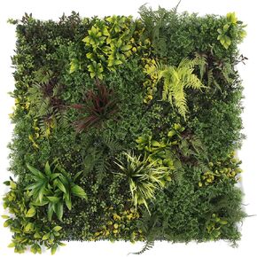 Artificial Plant Wall Panels, 1pc 40"x40" Greenery Grass Wall Backdrop Decoration, Privacy Garden for Outdoor in Kuwait