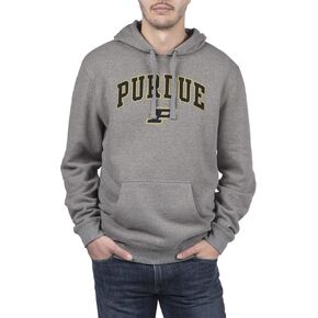 Top of the World NCAA Purdue Boilermakers Men's Hoodie Sweatshirt, Graphite Heather, Size Medium