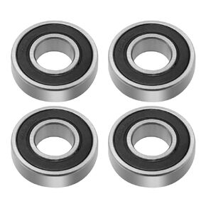 4 Pcs R8-2RS Bearings 1/2x1-1/8x5/16 Inch Deep Groove Ball Bearings for Gearboxes Motors Household Appliances