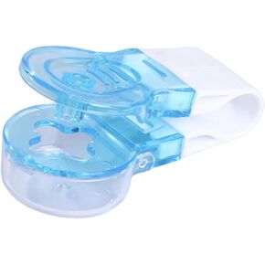 Blue Portable Pill Taker Tool, Small Pill Dispenser Remover, Pill Remover Tools Tablet Dispenser Tablet Assistance Pill Splitter Cutter Pill Punch Tool for Blister Packs, Medication Aids