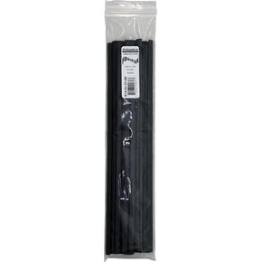 FiberFlex Plastic Welding Rod, Flat Ribbon, 30 ft., Black