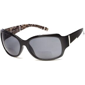 Jackie Oversized Designer Style Classic Bifocal Reading Glasses - Outside Sun Readers