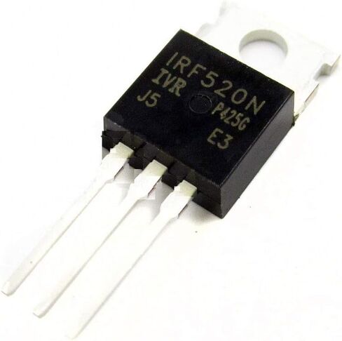 Gump's grocery 5PCS IRF520N IRF520 Power MOSFET N-Channel TO-220 in Saudi Arabia