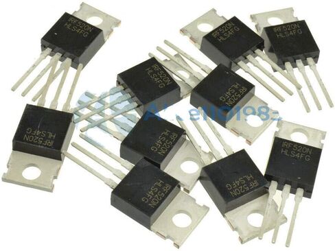 Gump's grocery 5PCS IRF520N IRF520 Power MOSFET N-Channel TO-220 in Saudi Arabia