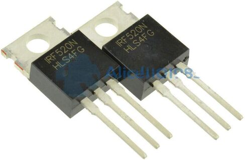 Gump's grocery 5PCS IRF520N IRF520 Power MOSFET N-Channel TO-220 in Saudi Arabia