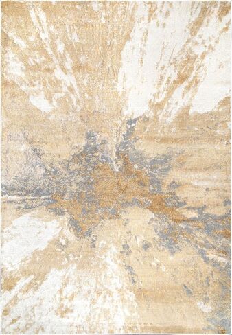nuLOOM Cyn Contemporary Abstract Area Rug, 3x5, Gold in Saudi Arabia