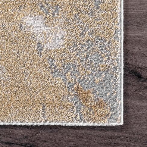 nuLOOM Cyn Contemporary Abstract Area Rug, 3x5, Gold in Saudi Arabia