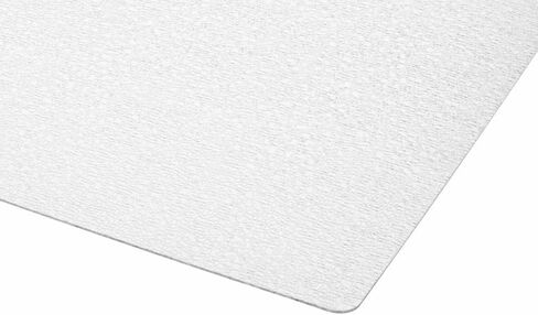 Clear Carpet Runner, USA Made, Safe, 24 x 36 Inch, 2mm Thick Clear Cleated Vinyl, Clear Floor Runner Roll for Carpet Protection, Clear Plastic Area Rug for Doorway Floor in Saudi Arabia
