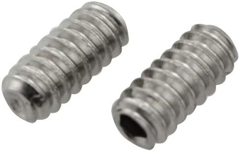 40PCS 4-40 x 1/8'' Stainless Steel Allen Head Hex Hexagon Socket Set Screws Cup Point with Two Piece Hex Wrench in Saudi Arabia