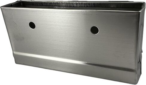Harris Hardware TP3849-B أحذية وأقواس مصنوعة من الفولاذ المقاوم للصدأ مقاس 8 بوصات عرض × 1-1/4 بوصة أعمدة سميكة in Kuwait