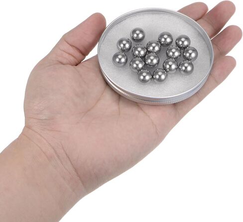 HARFINGTON 25 قطعة كرات دقيقة بقطر 7/16 بوصة 304 من الفولاذ المقاوم للصدأ للمحامل in Kuwait