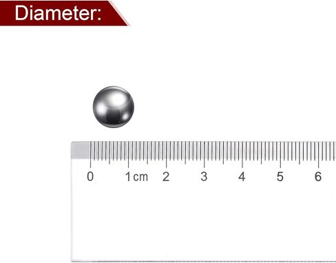 HARFINGTON 25 قطعة كرات دقيقة بقطر 7/16 بوصة 304 من الفولاذ المقاوم للصدأ للمحامل in Kuwait