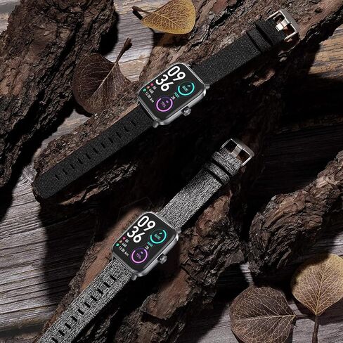 متوافق مع Garmin Venu 3 Band، Lamshaw سريع الإصدار 22 مم من نسيج النايلون المنسوج المسامي، حزام بديل متوافق مع Garmin Venu 3/Venu 2/Forerunner 255/Forerunner 255 Music/Forerunner 265/Forerunner 745/vivoactive 4/First Avenger/Darth in Saudi Arabia