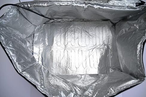 وسادة تسخين لتوصيل الطعام مقاس 23 × 14 بوصة لحقيبة السيارة 12 فولت. سخان بيتزا DC لـ Belleford وHerculean وBlueVoy وKibaga وNZ Home وRubermaid يناسب مقاس 23 بوصة × 14 بوصة × 15 بوصة (23 بوصة × 14 بوصة) Homevative (فضي، 23 بوصة × 14 بوصة) in Saudi Arabia