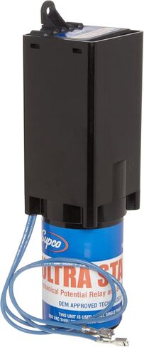 Supco MPR1 Ultra Start Series بداية صعبة، 3 1/2 إلى 5 حصان، 189-277 فهرنهايت و330 فولت حجم المكثف in Kuwait
