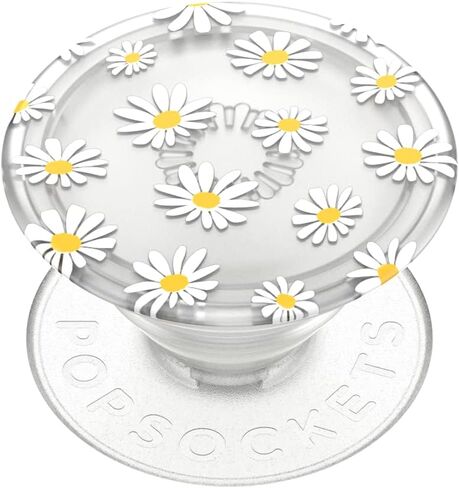 PopSockets Plant-Based Phone Grip with Expanding Kickstand, Eco-Friendly PopSockets for Phone -Translucent Ocean in Saudi Arabia