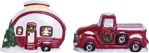 مجموعة ملح وفلفل بلو سكاي سيراميك ريترو كامبر، متعددة in Kuwait