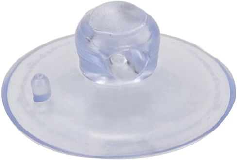 30 قطعة من أكواب الشفط مع فتحة 5 مم من وسادات ماصة PVC الناعمة لمستلزمات المطبخ والحمام المعلقة لتزيين المنزل ونوافذ الأبواب الزجاجية (قطر 1 بوصة) in Kuwait