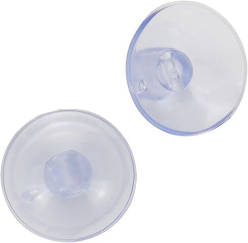 30 قطعة من أكواب الشفط مع فتحة 5 مم من وسادات ماصة PVC الناعمة لمستلزمات المطبخ والحمام المعلقة لتزيين المنزل ونوافذ الأبواب الزجاجية (قطر 1 بوصة) in Kuwait