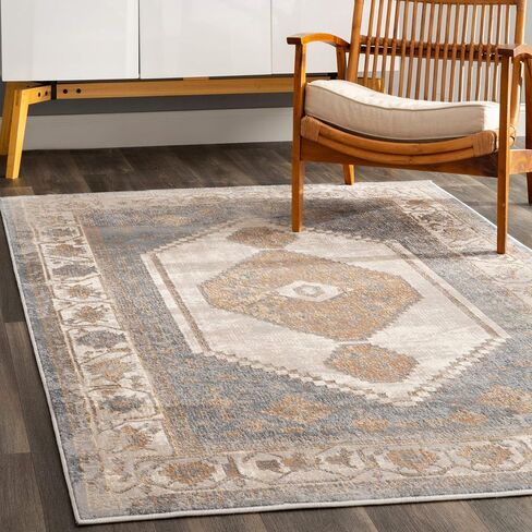 nuLOOM Vintage Giada Area Rug, 5x8, Beige in Saudi Arabia
