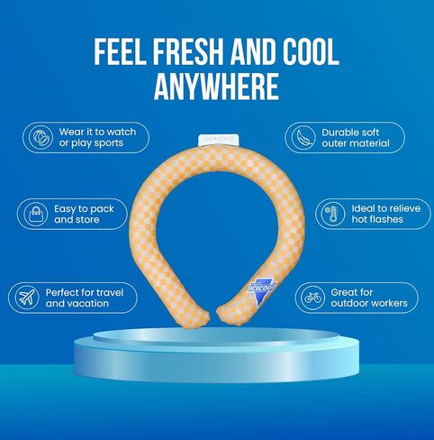 IDEAKOKO icicool Neck Band – Wearable Cooling Neck Wrap for Hot Weather in Saudi Arabia