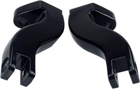 WOWTK 10mm Rear Passenger Footpeg Mounting Kit for Harley Touring Road King Road Glide Street Glide Electra Glide Models 1993-2023,Chrome in Saudi Arabia