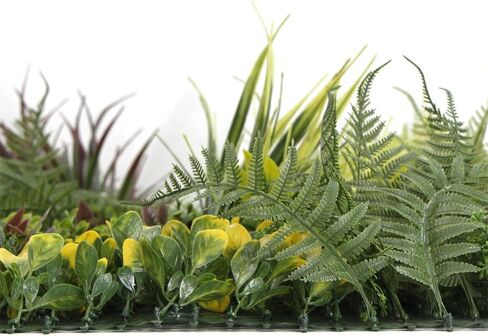 Artificial Plant Wall Panels, 1pc 40"x40" Greenery Grass Wall Backdrop Decoration, Privacy Garden for Outdoor in Kuwait