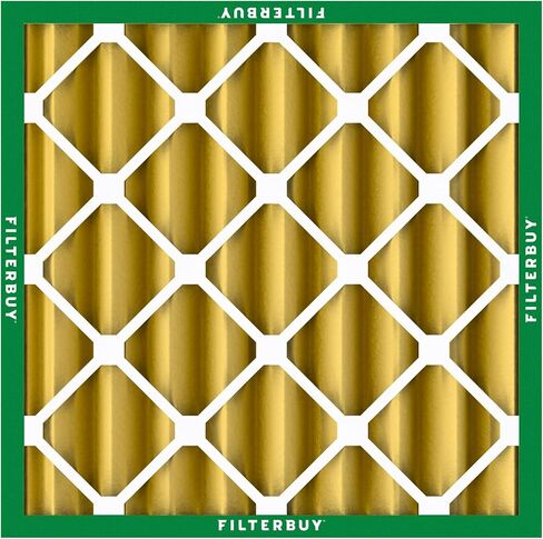 فلتر هواء Filterbuy 20x20x4 MERV 11 Allergen Defense (عبوة واحدة)، استبدال مرشحات هواء فرن HVAC AC المطوية (الحجم الفعلي: 19.50 × 19.50 × 3.63 بوصة) in Saudi Arabia