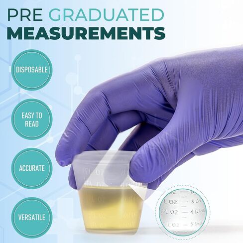[2000 Pack - 1 oz.] Pruvade Disposable Medicine Cups with Graduated Dosage Lines for Pills or Liquid, Single Serve Measuring for Home, Nurse, Hospital, Medical Care, Resin Mixing, Mouthwash |2000 Pack in Saudi Arabia