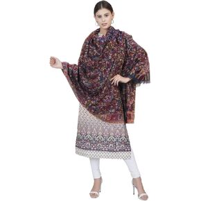 شالات وأغطية كاني للنساء - وشاح شال من الصوف مقاس كبير 80 × 40 بوصة in Kuwait