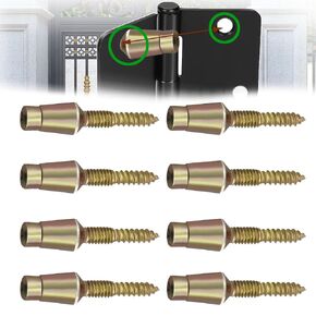 Door Hinge Security Pins/Door Hinges Security Screws/Tamper Proof Screws/Accessory Hinge Screws Security Accessories/Door Hinge Screws for Door Security/Screws/Stud,8 pack