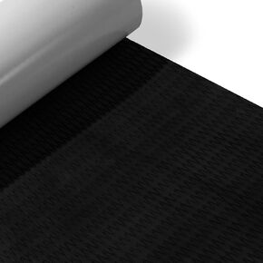 FOCEAN Boat Flooring - EVA Foam Boat Decking - Boat Mat Marine Flooring Self-Adhesive Boat Carpet, for Motorboat RV Yacht Kayak Surfboard 47.2" X 15.7", Black