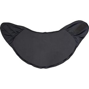 Eurow Luxe Multipurpose Hot & Cold Therapy Gel Neck Wrap, Adjustable One-Size, Black
