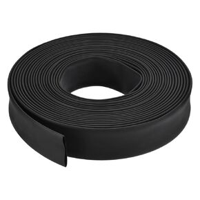MECCANIXITY Heat Shrink Tubing, 3:1 Ratio 1 Inch Dia 30ft Adhesive Lined Dual Wall Heat Shrink Tube Waterproof Sealed Black