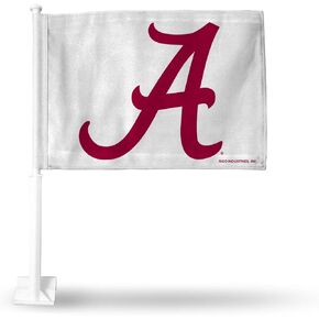 Rico Industries NCAA Alabama Crimson Tide Alternate Double Sided Car Flag