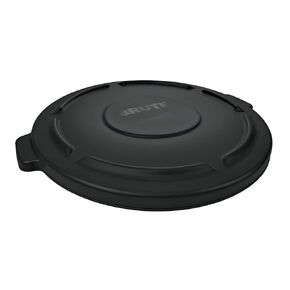 Rubbermaid Commercial Products BRUTE Heavy-Duty Trash/Garbage Can Lid, Fits 44-Gallon BRUTE Container/Trash Can, Pack of 4
