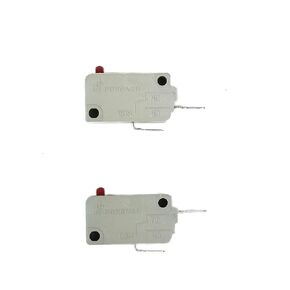 بدائل HOSAILAY - KW3A 16GPA 125/250VAC مفاتيح باب فرن الميكروويف لقفل الباب (بما في ذلك 1 قطعة مفتاح مفتوح عادة و1 قطعة مفتاح مغلق عادة في حزمة واحدة)