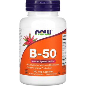 Vitamin B-50mg 100 Capsules
