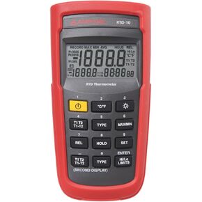 Amprobe RTD-10 Dual Input Digital RTD Thermometer