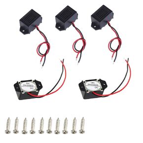 Mini Buzzers with Leads - Mechanical Buzzer 6V 400Hz Morse Code Mechanical Electronic Components 5PCS